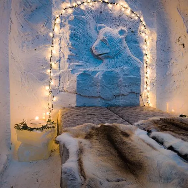 Lucky Ranch Snow Igloos, hotell sihtkohas Vuostimo