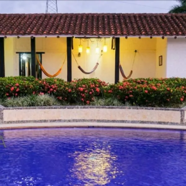 CASA CAMPESTRE LA CAMPIÑA LA VICTORIA Valle del Cauca ESPACIO COMPLETO-desayuno a pareja, hotel v destinaci Matazarza