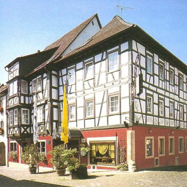 Hotel zum Lamm, hotel em Gundelsheim