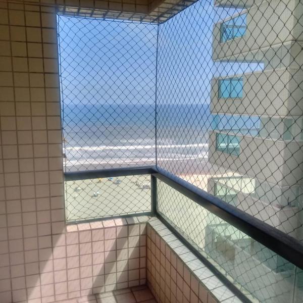 Alto Padrão com 94 mtrs - Frente Mar - sacada com Vista Mar