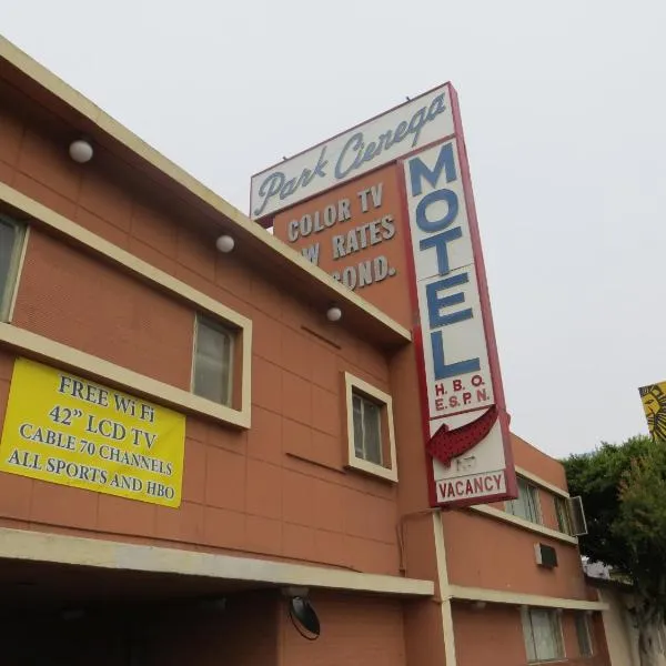 パーク シエネガ モーテル（Park Cienega Motel）、ロサンゼルスのホテル