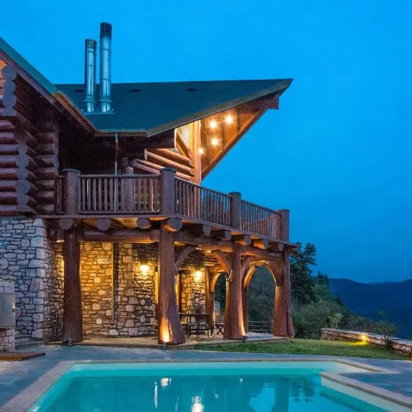 Mythica Chalet, hotel Karpenísziben