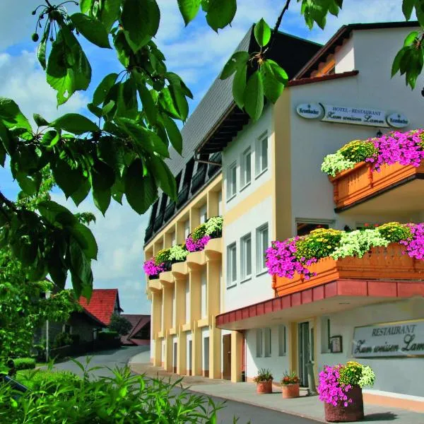 Zum Weissen Lamm, отель в городе Эбербах