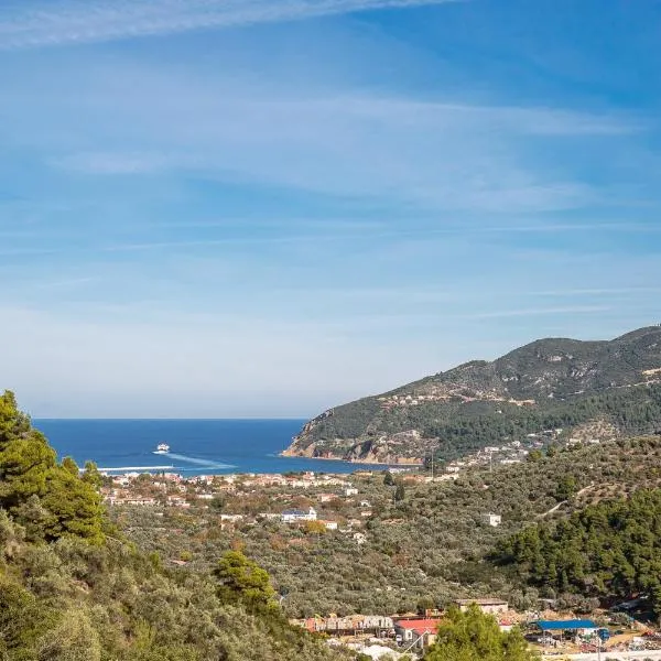 Aletri Pool Cottage, hotel di Bandar Skopelos