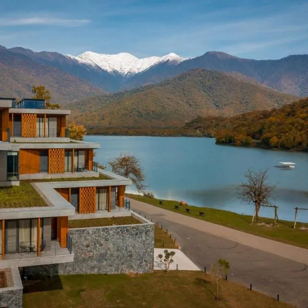 Kvareli Lake Resort, hotel in Tkhilistskaro