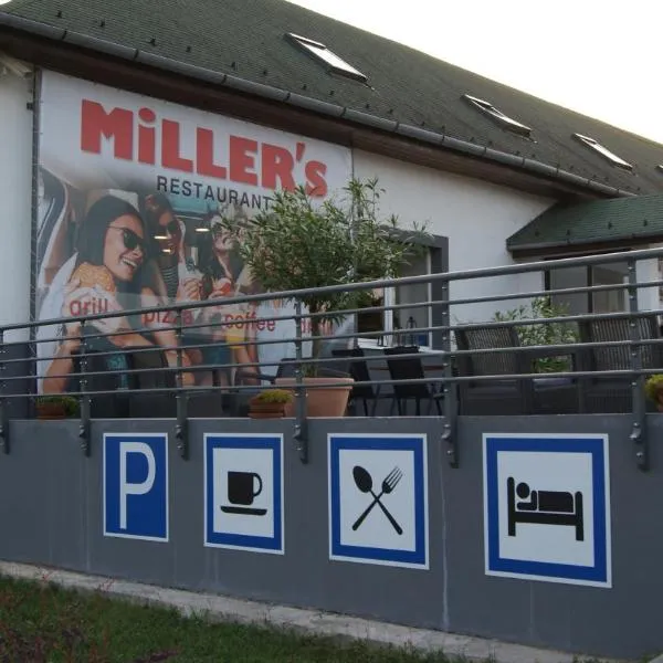 MiLLER's Inn Panzió és Étterem、Érsekvadkertのホテル