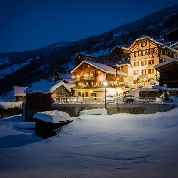 Hotel Nest- und Bietschhorn โรงแรมในWiler