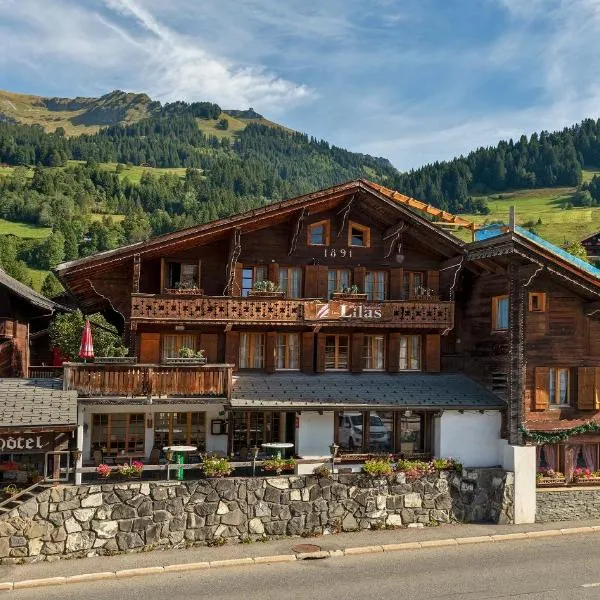 Hotel Restaurant Les Lilas, hotel en Les Diablerets