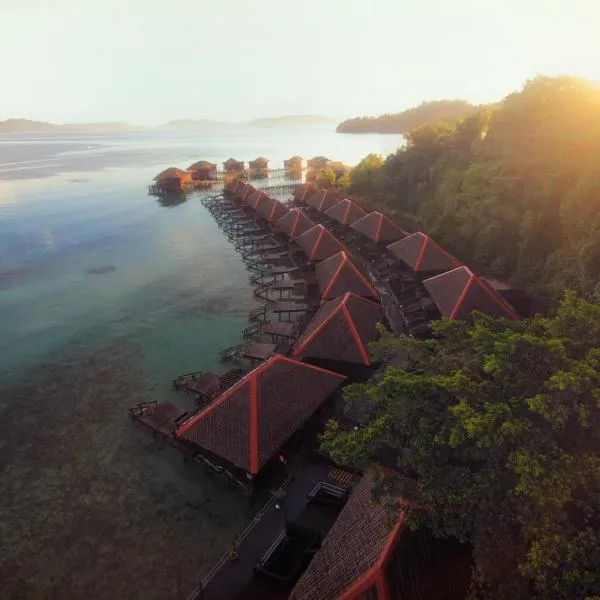 ガヤナ マリン リゾート（Gayana Marine Resort）、ガヤ島のホテル