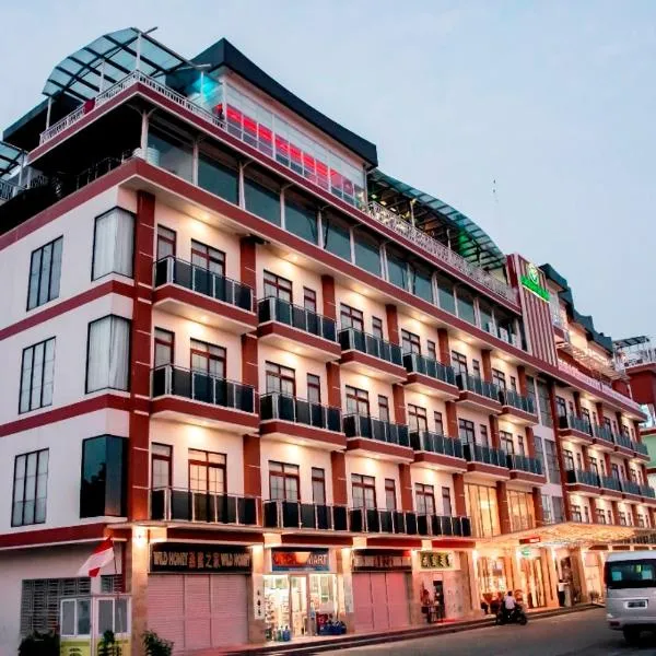 Green Rose Hotel, hotel in Batu Ampar