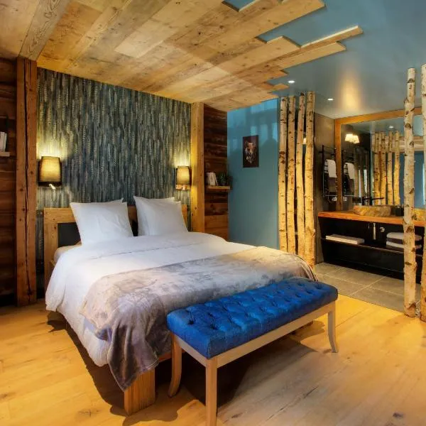 CHALET 1703 - Refuge Alpin avec Spa & Sauna - l'esprit maison au Coeur des Alpes - Adults Only, hotel em Le Petit-Bornand-lès-Glières