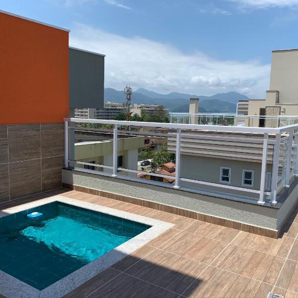 Apto Completo- 2quartos-Piscina Sauna-ar-condicionado Wi-Fi varanda gourmet-Sala de Jogos-Praia do Itagua - - Foto 4