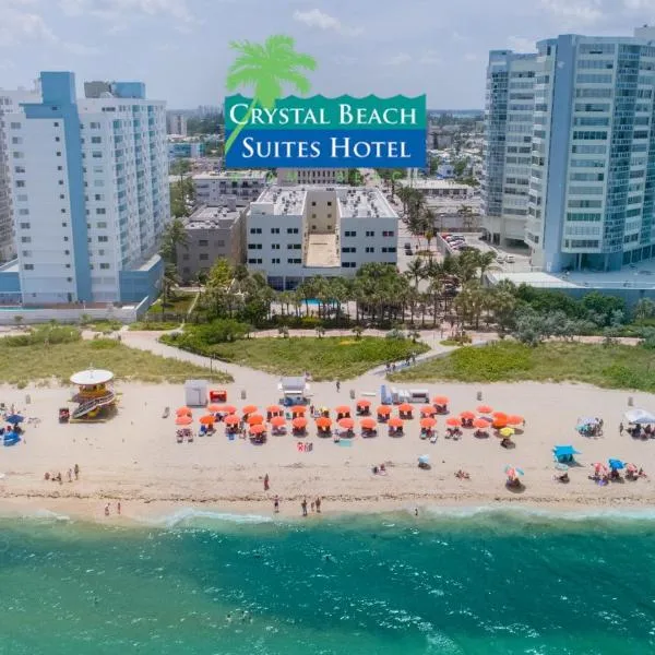 Crystal Beach Suites Miami Oceanfront Hotel, hotelli Miami Beachillä