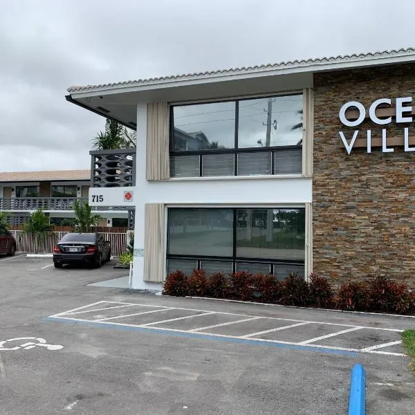 Ocean Villas of Deerfield, hotell sihtkohas Deerfield Beach