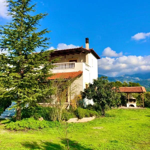 Villa Vasiliki, hotel Sztení Dírfioszban