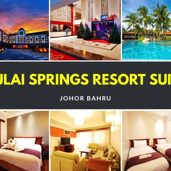 【Amazing】Pool View 2BR Suite @ Pulai Springs Resort, hotel en Skudai