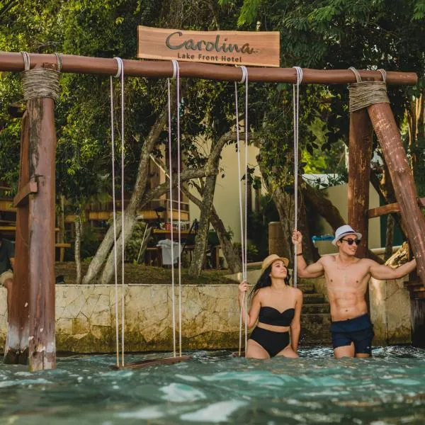 Hotel Carolina Bacalar, hotel in Bacalar