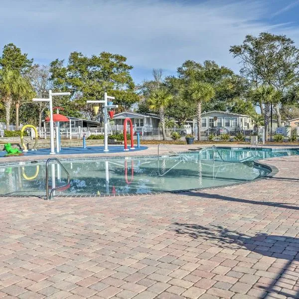 Walk to Ocean Surfside Beach Home with Pool Access, hotel in Myrtle Beach