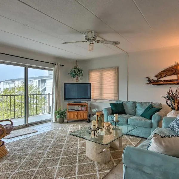 Walk to the Beach Ocean City Condo with Balcony, hotel in Ocean City