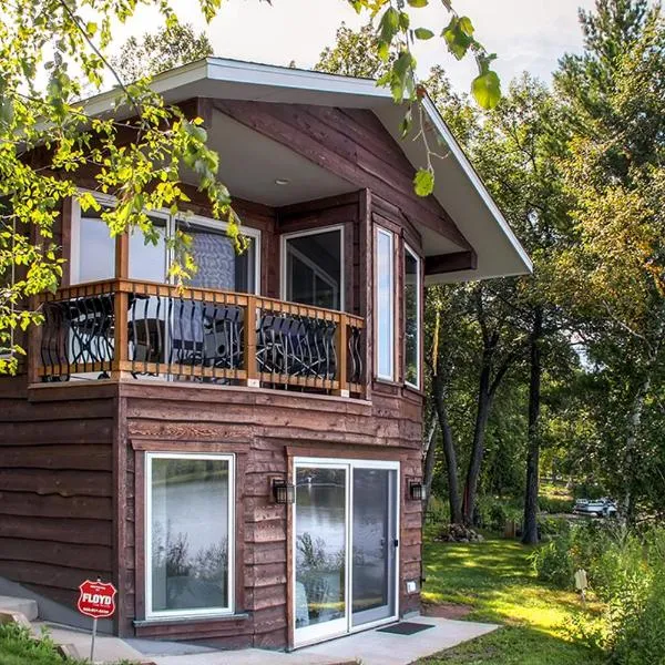 Lakefront Brainerd Cabin - Great Rice Lake Fishing, hotell i Crosby