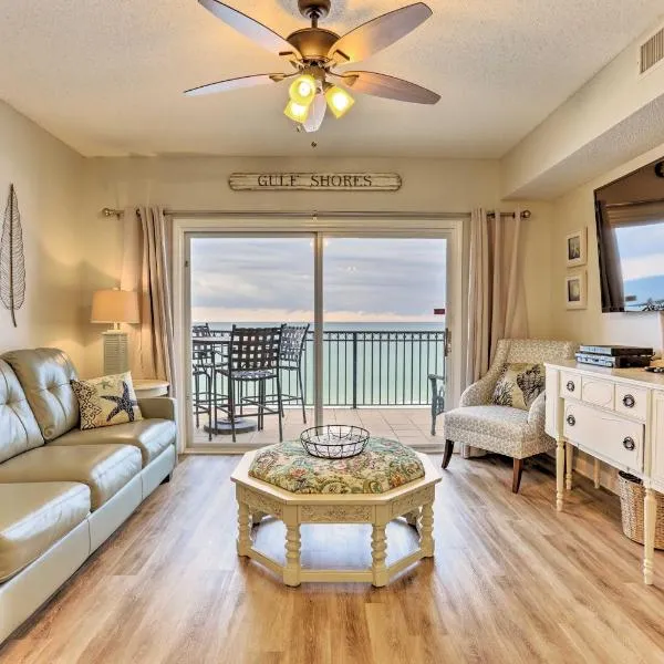 Beachfront Gulf Shores Condo with Pool, hotel in Gulf Shores