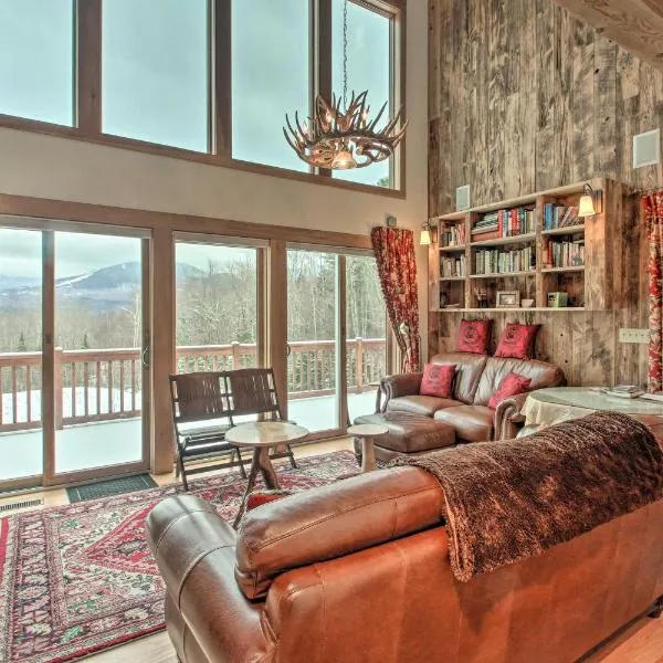 Architect-Designed Franconia Home Hot Tub and Views, hotell i Franconia