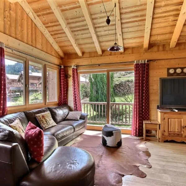 CHALET SAUNA AU PIED DES PISTES - SAINT JEAN D'AULPS STATION - 14 PERSONNES - CHALET PHOENIX, hotell sihtkohas Saint-Jean-dʼAulps