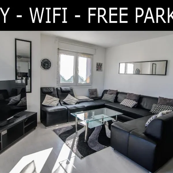 DESIGN APARTMENT Near GENEVA – hotel w mieście Étrembières