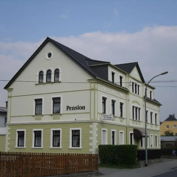 Pension Haufe, hotell i Großharthau