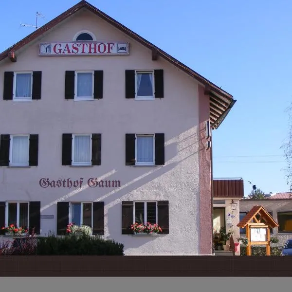 Hotel Gaum, hotel in Maselheim