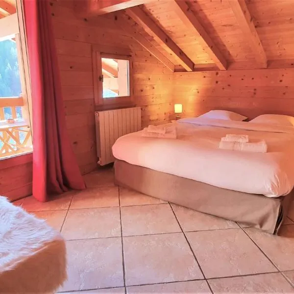 Bienvenue dans notre chalet! Appartement Les Sitelles, hotel a Le Grand-Bornand