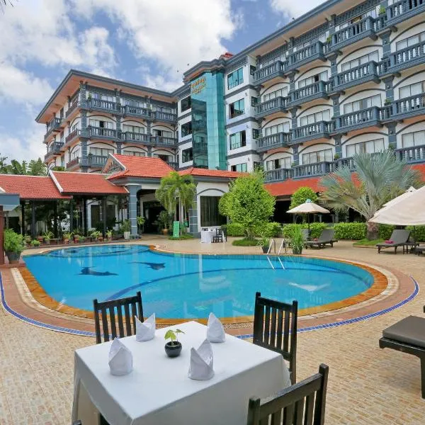 Lucky Angkor Hotel & Spa, khách sạn ở Phumĭ Srăh Sráng