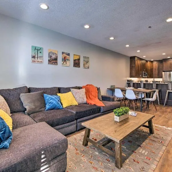Solitude Mountain Slopeside Ski Condo with Hot Tub!, hotel in Brighton