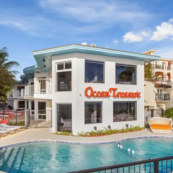 Ocean Treasure Beachside Suites, hotelli Fort Lauderdalessa