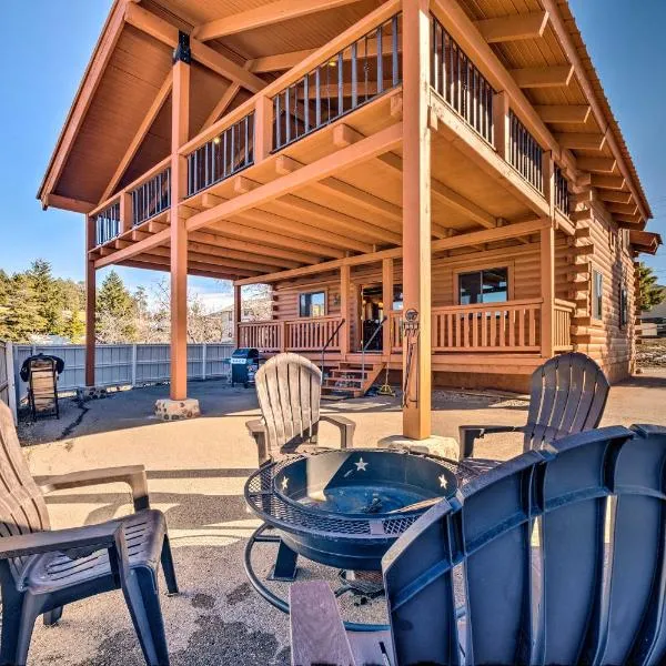 Pet-Friendly Cloudcroft Cabin: Walk to Shop, Food, Hotel in Cloudcroft