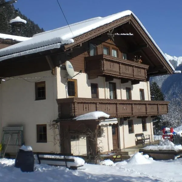 Haus Alpengruß, hotel en Finkenberg