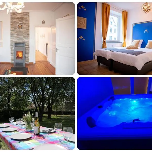 Zythogite Appartement 8 personnes avec jardin, bbq, hotel in Tintigny