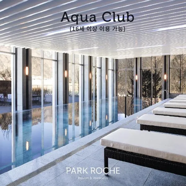 PARK ROCHE Resort & Wellness, hotel di Jeongseon