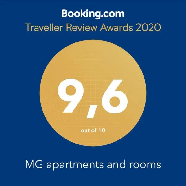 MG apartments and rooms, hotell Budvas