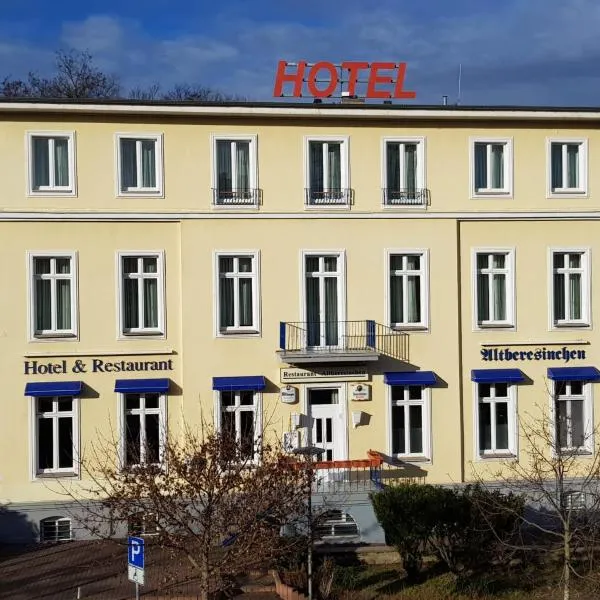 Hotel Altberesinchen, hotel a Francoforte sull'Oder