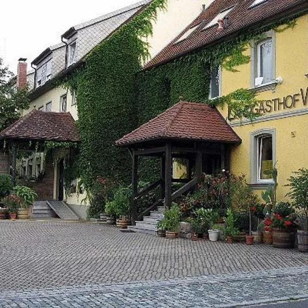 Landgasthof Wellmann, hotel v destinaci Markt Taschendorf
