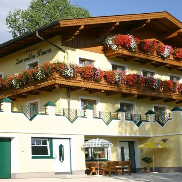 Pension Zum wilden Hannes, hotel v destinaci Wagrain