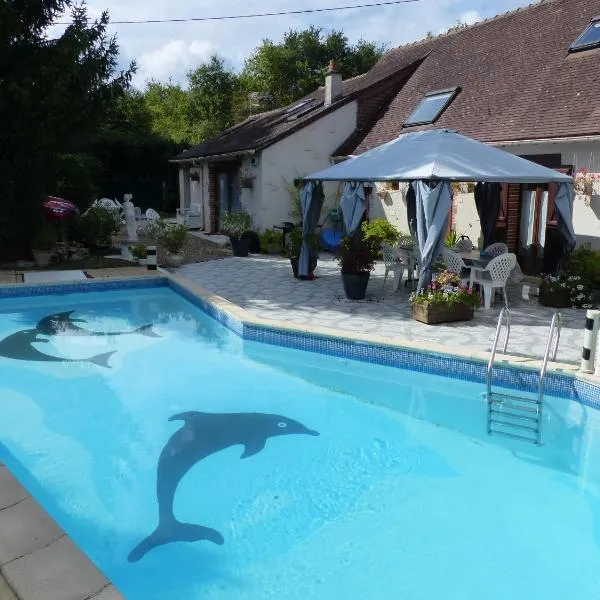 Les dauphins de Mareuil, hotel v destinaci Mareuil-sur-Cher