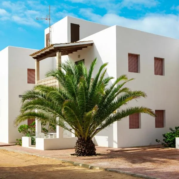 Apartamentos Escandell - Formentera Vacaciones, hotel v destinaci Playa Migjorn
