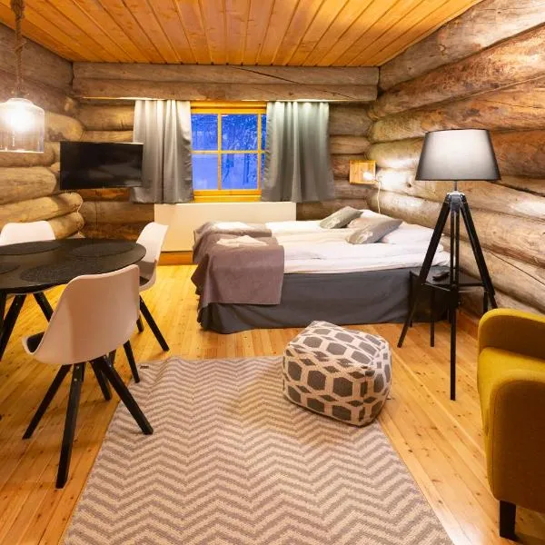 Kuukkeli Log Houses Aurora Resort: Saariselka şehrinde bir otel