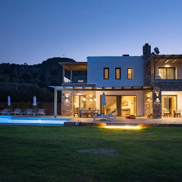 Villa Alkyoni Lindos: Lindos şehrinde bir otel