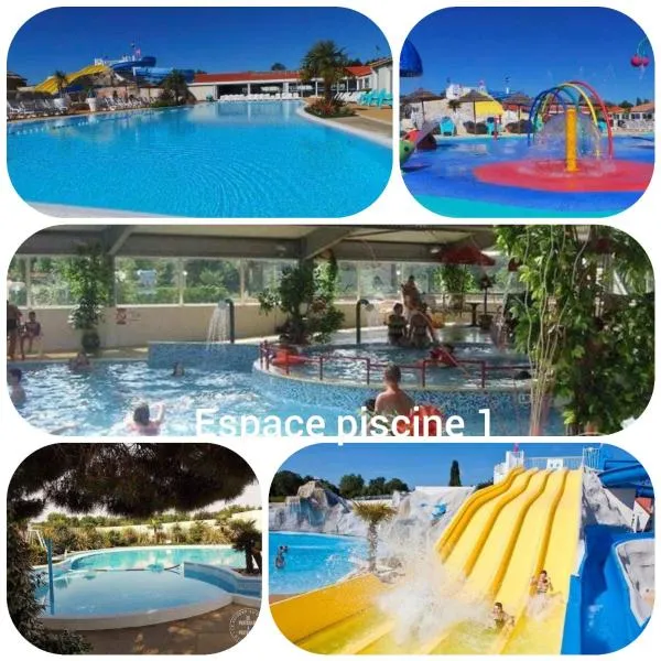 Mobilhome 6 places Les Charmettes 81, Hotel in Les Mathes