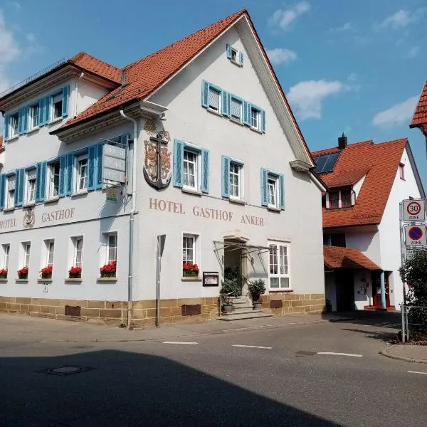 Hotel Anker, hotel em Rottenburg