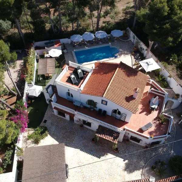 Casa Verano eterno, Villa tot 16 personen, hotel v destinácii Benissa