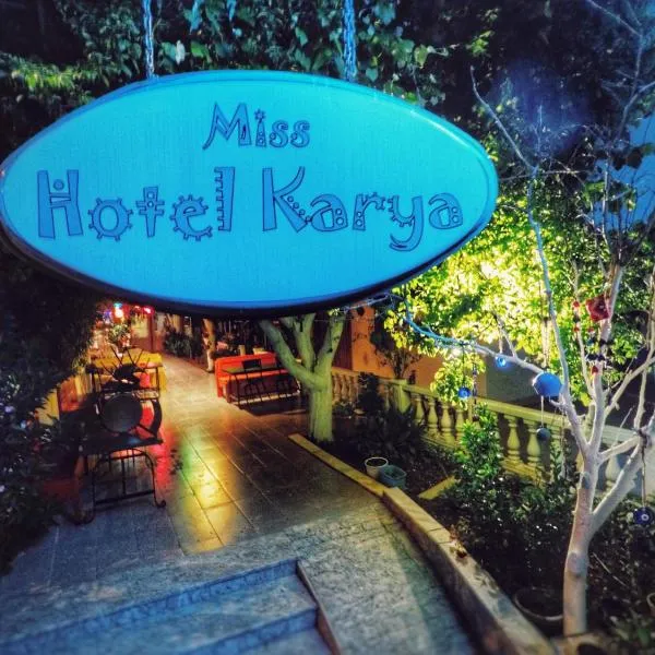 Miss Hotel Karya, hotel in Bozalan